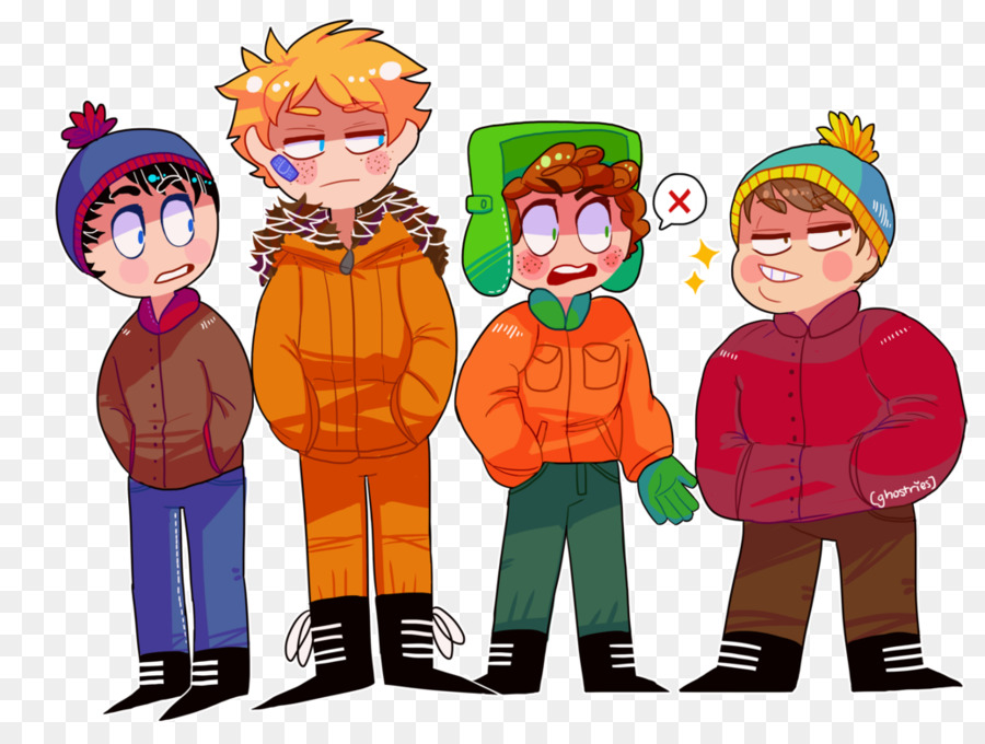 Kenny Mccormick，Eric Cartman PNG