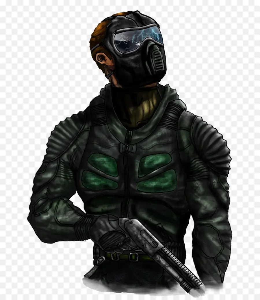 Soldat En Costume Noir，Soldat PNG