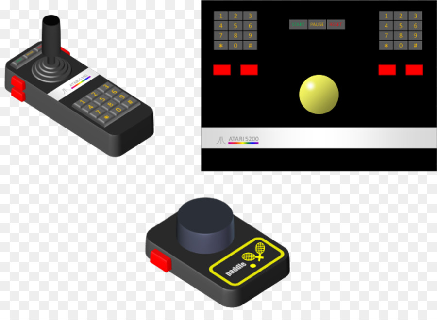 Missile De Commande，Atari 5200 PNG