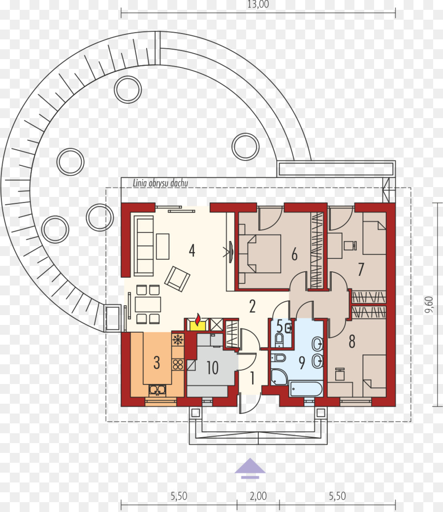 Maison，Plan De Maison PNG