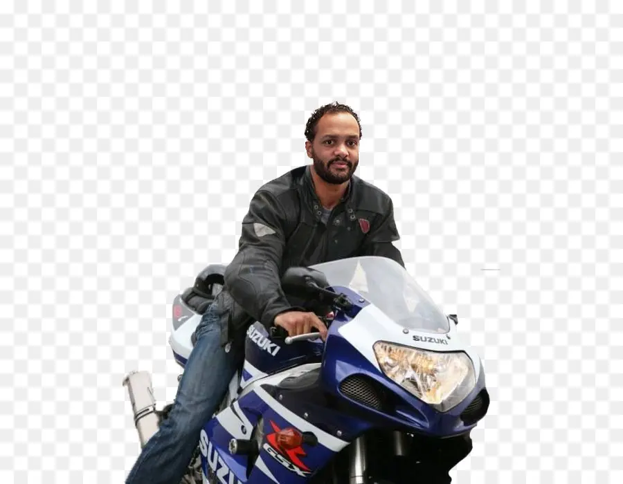 Homme Sur Moto，Vélo PNG