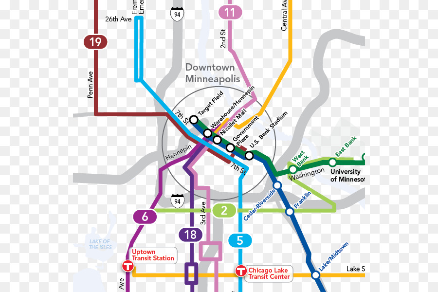 Metro Transit，Métro Ligne Bleue PNG