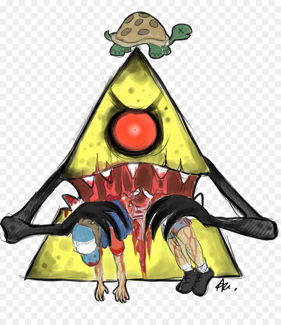 Monstre Triangulaire，Effrayant PNG