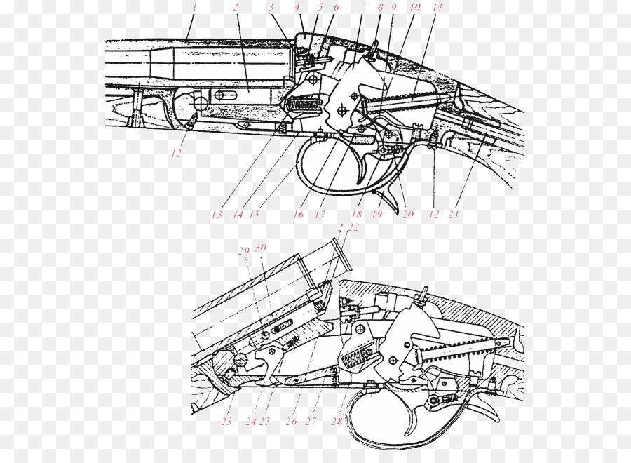 Schéma Du Pistolet，Plan PNG