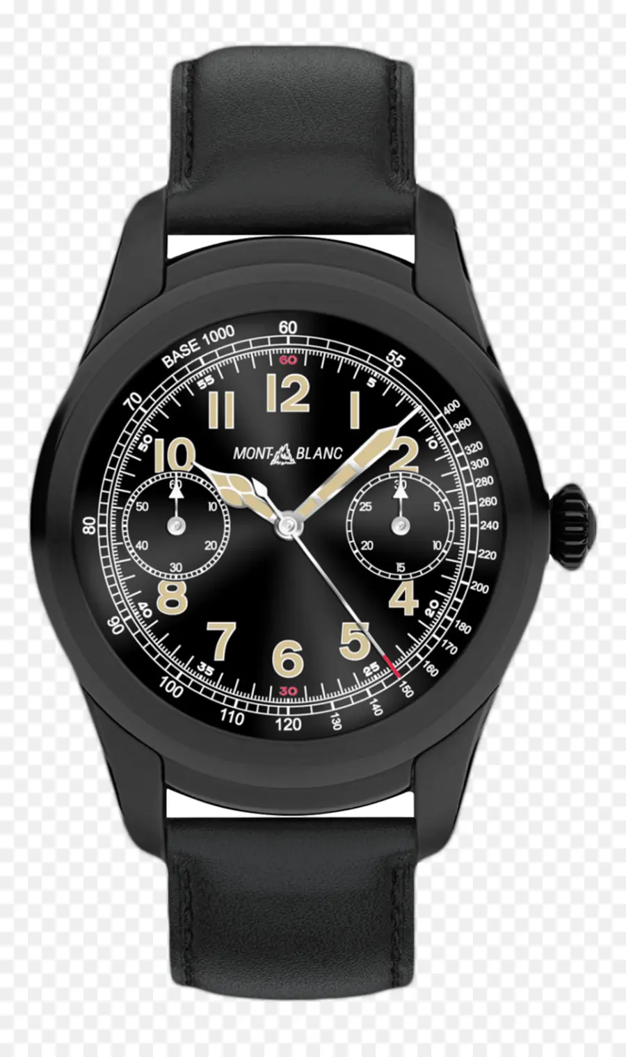 Montre，Noir PNG