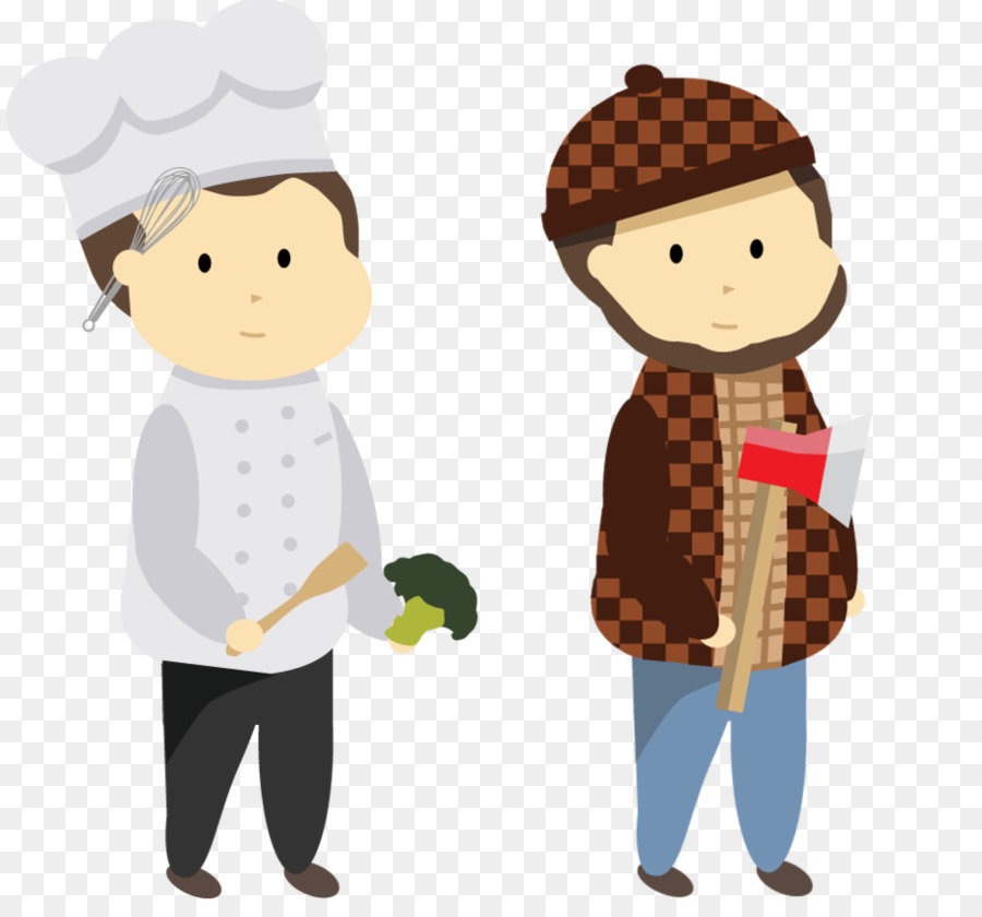 Chef Et Bûcheron，Cuisinier PNG