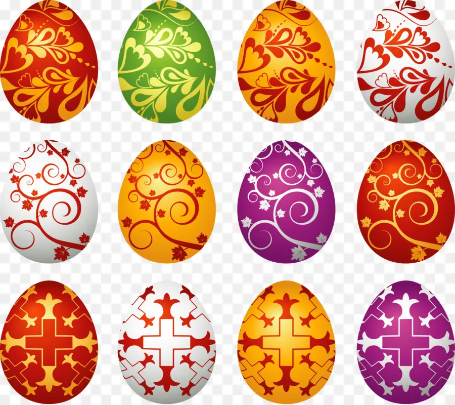 Oeufs Décorés，œufs PNG