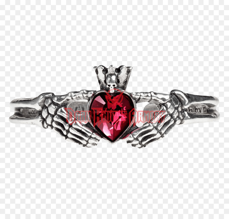 Bague Coeur，Squelette PNG