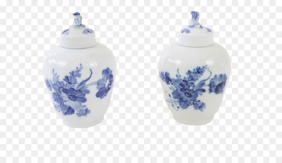 Bleu Et Blanc De La Poterie，Vase PNG