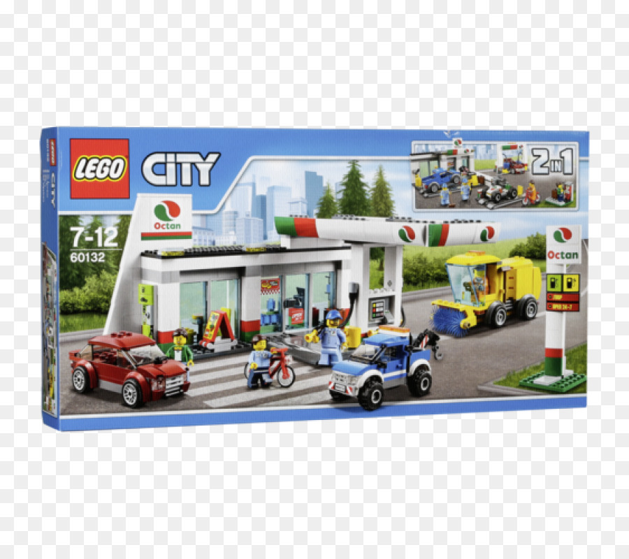 Lego City，Lego 60132 Ville De Station Service PNG