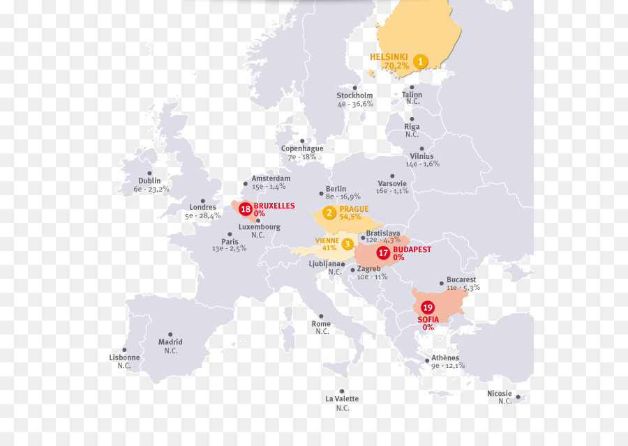 L Europe De L Ouest，Carte PNG