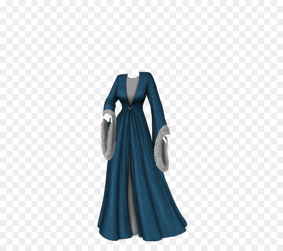 Robe Bleue，Fourrure PNG