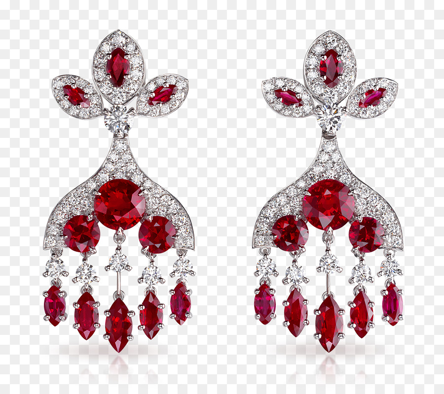 Boucles D'oreilles En Diamant，Pierres Précieuses PNG