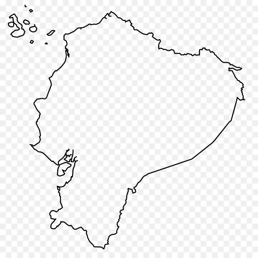 Equateur，Carte PNG