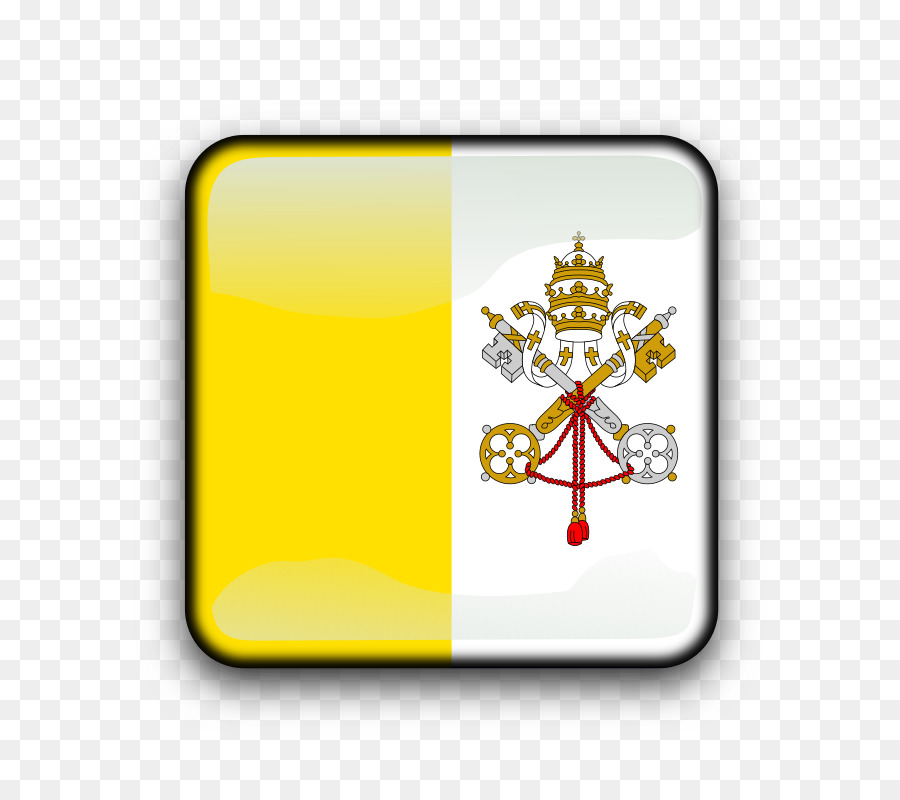 Drapeau Du Vatican，Jaune PNG