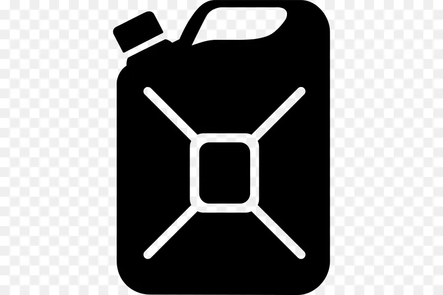 Bidon De Carburant，Noir PNG