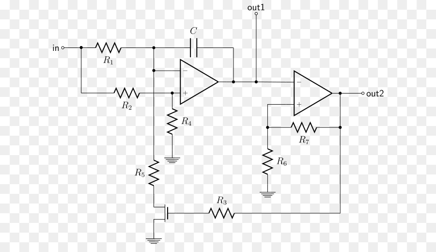 Schéma De Circuit，électronique PNG