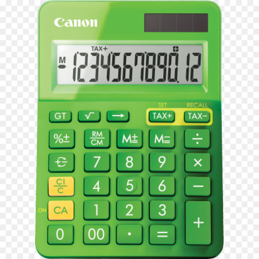 Calculatrice Bleue，Canon PNG