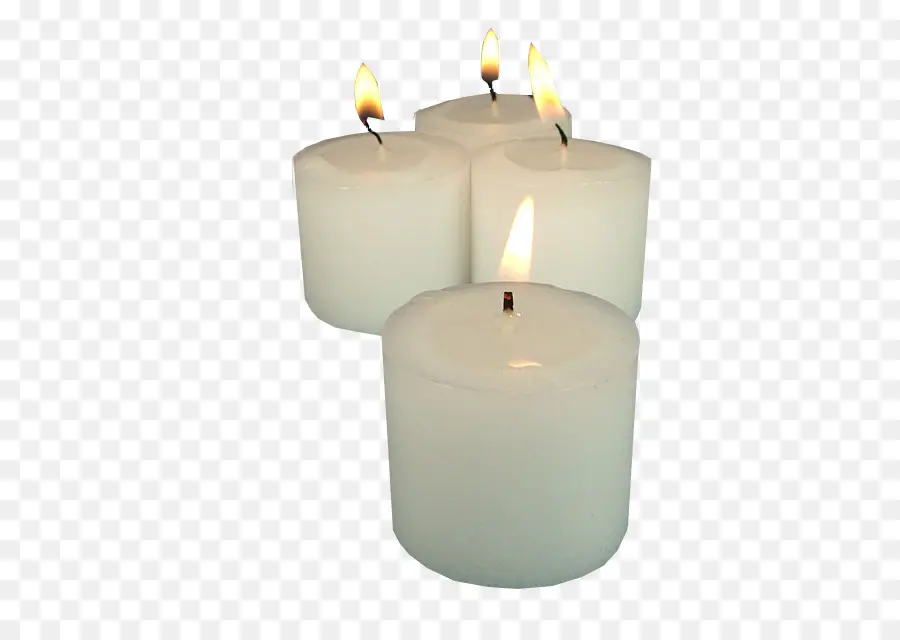 Bougies Allumées，Flamme PNG