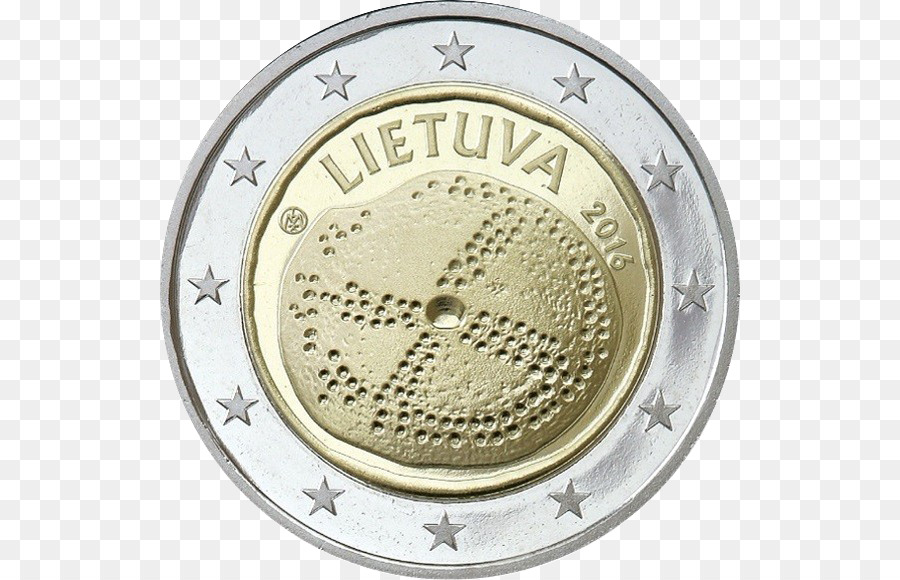 La Lituanie，Pièce De 2 Euros PNG