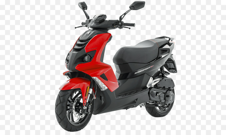 Scooter Rouge Et Noir，Moto PNG