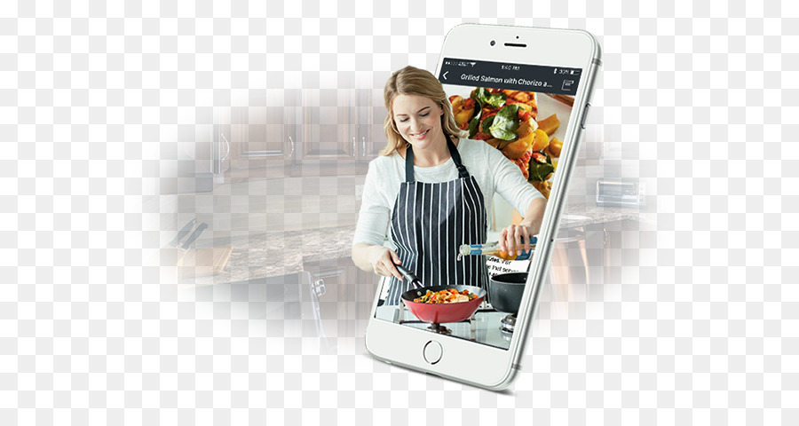 Femme Cuisinant，Téléphone PNG