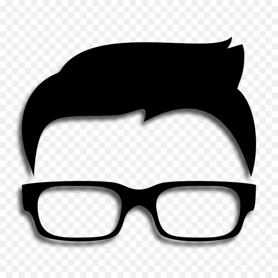 Lunettes Et Cheveux，Visage PNG