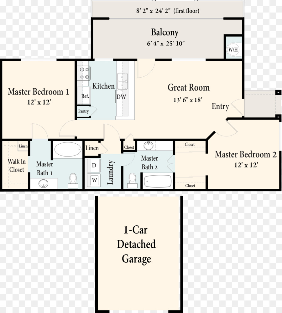 Plan D'étage De La Maison，Mise En Page PNG