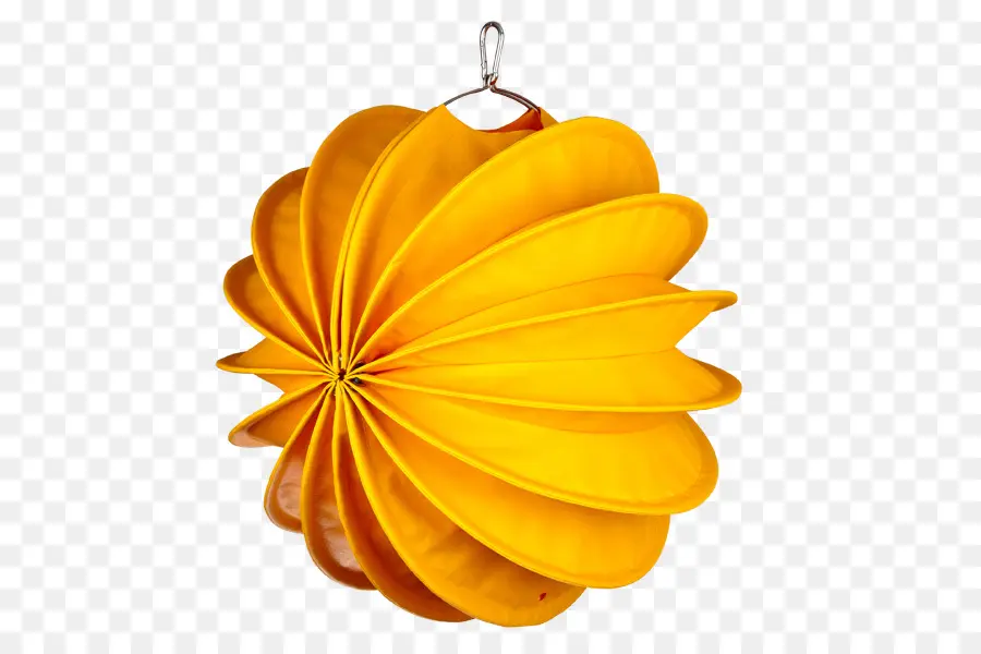 Lanterne En Papier Orange，Suspendu PNG