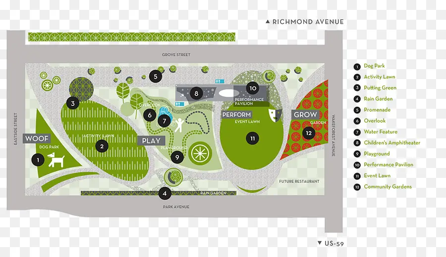 Plan Du Parc，Parc PNG