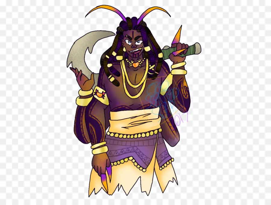 Démon，La Conception De Costumes PNG