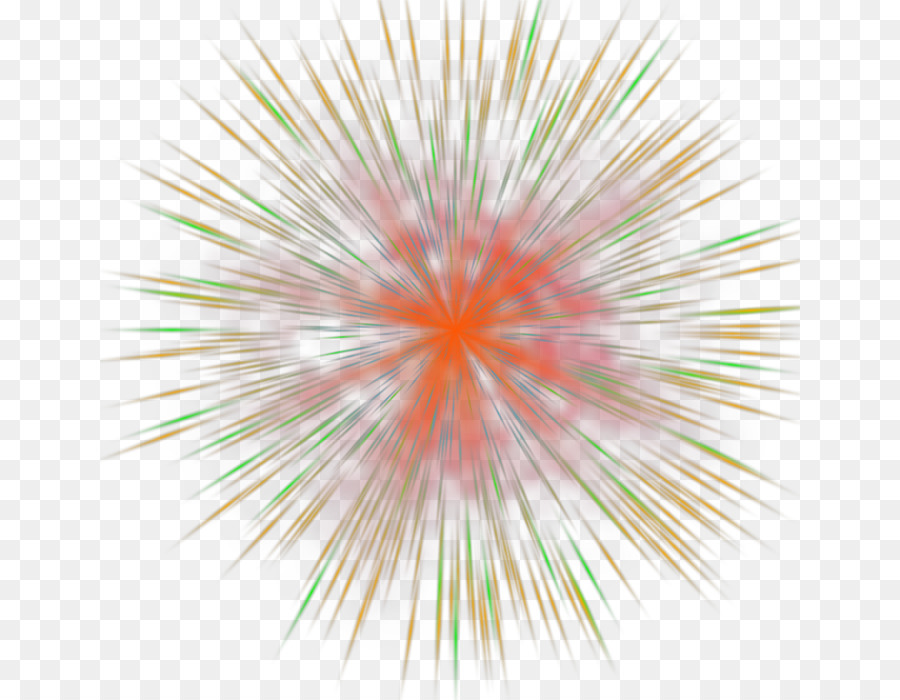 Explosion Colorée，Pointes PNG