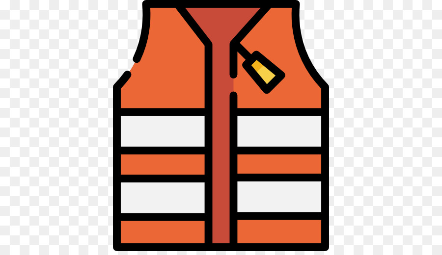 Gilet De Sauvetage Orange，Sécurité PNG