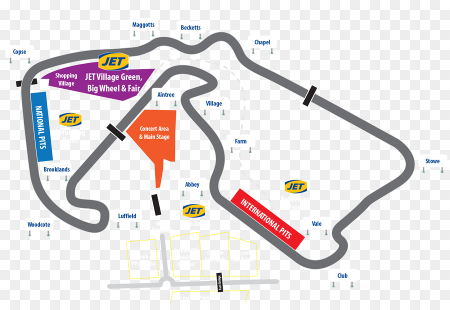 Le Circuit De Silverstone，Donington Park PNG