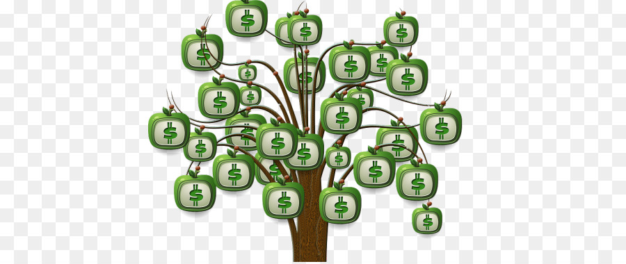 Arbre à Argent，Dollars PNG