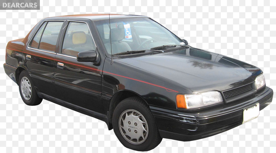 1993 Hyundai Excel，Hyundai Accent PNG