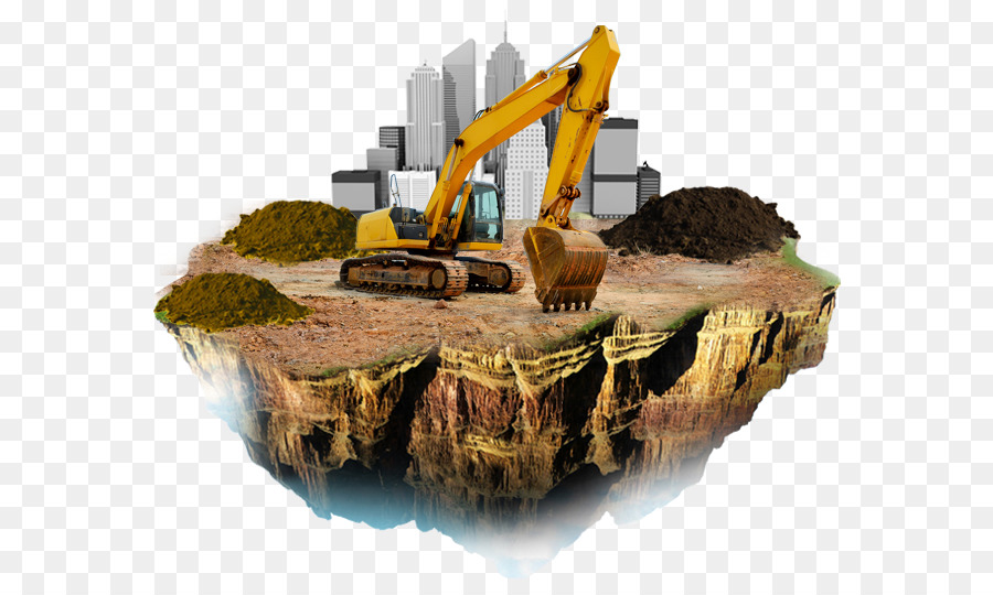 Excavatrice，Construction PNG