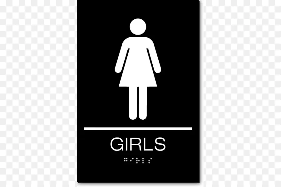 Panneau De Toilettes Pour Filles，Toilettes PNG