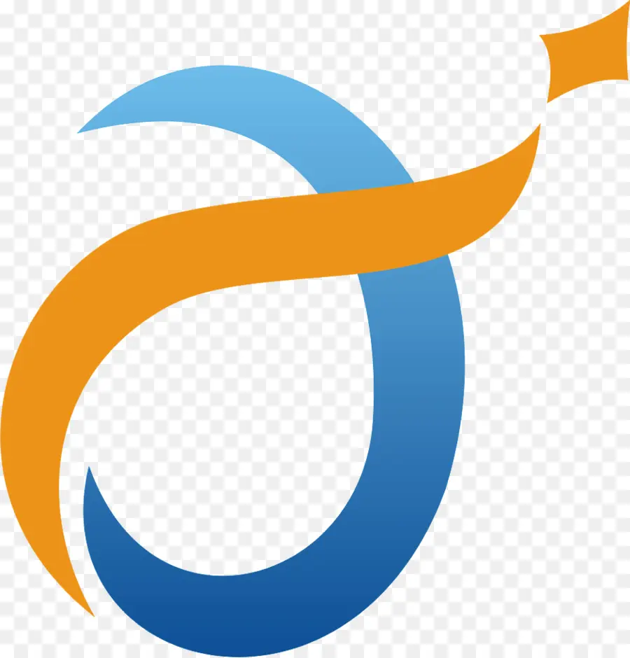 Logo Bleu Et Orange，Symbole PNG