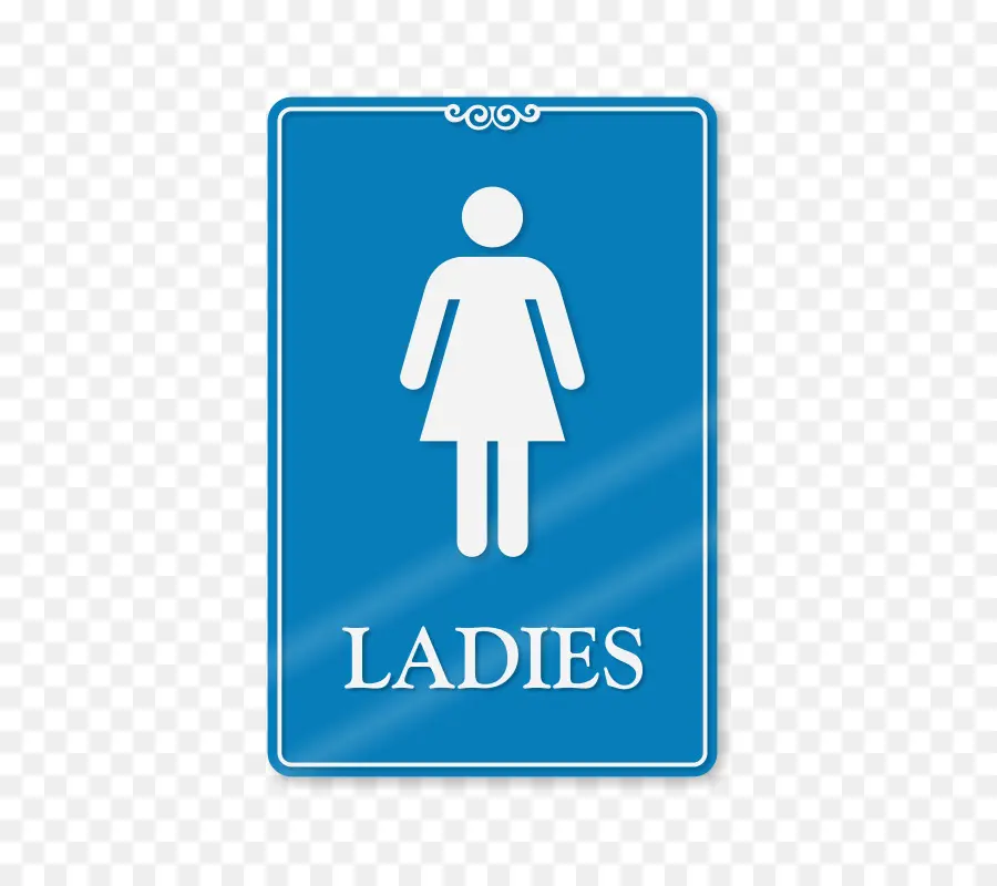 Panneau De Toilettes Pour Dames，Toilettes PNG