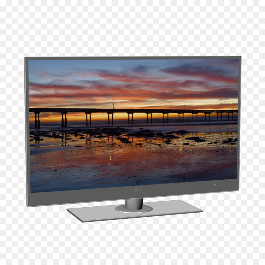 Une Télévision Lcd，Ledbacklit Lcd PNG