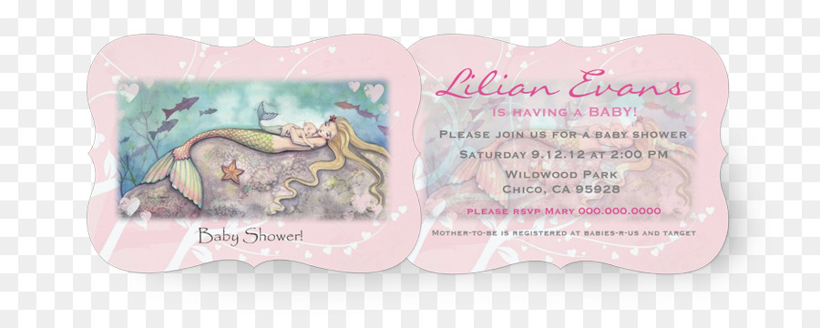 Invitation De Mariage，Douche De Bébé PNG