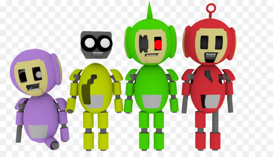 Robots Colorés，Robots PNG