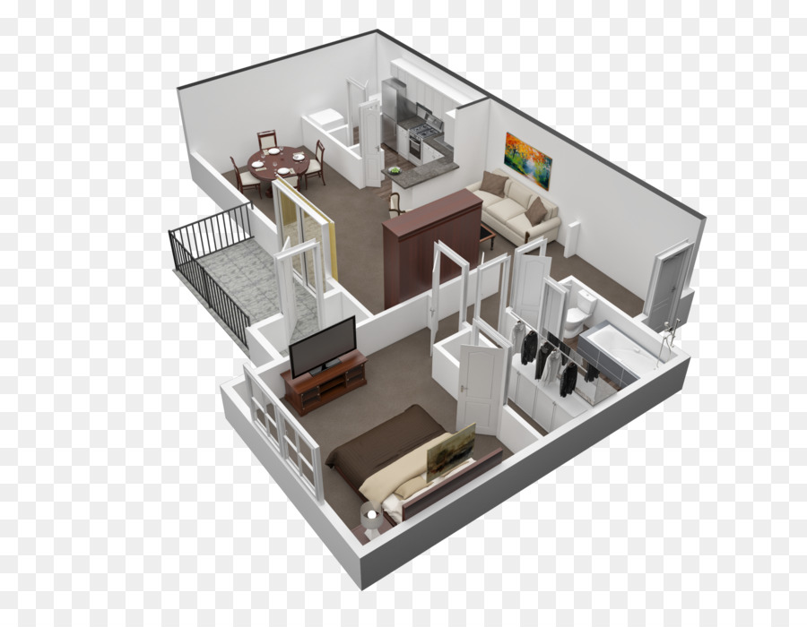 Disposition De L'appartement，Plan D'étage PNG