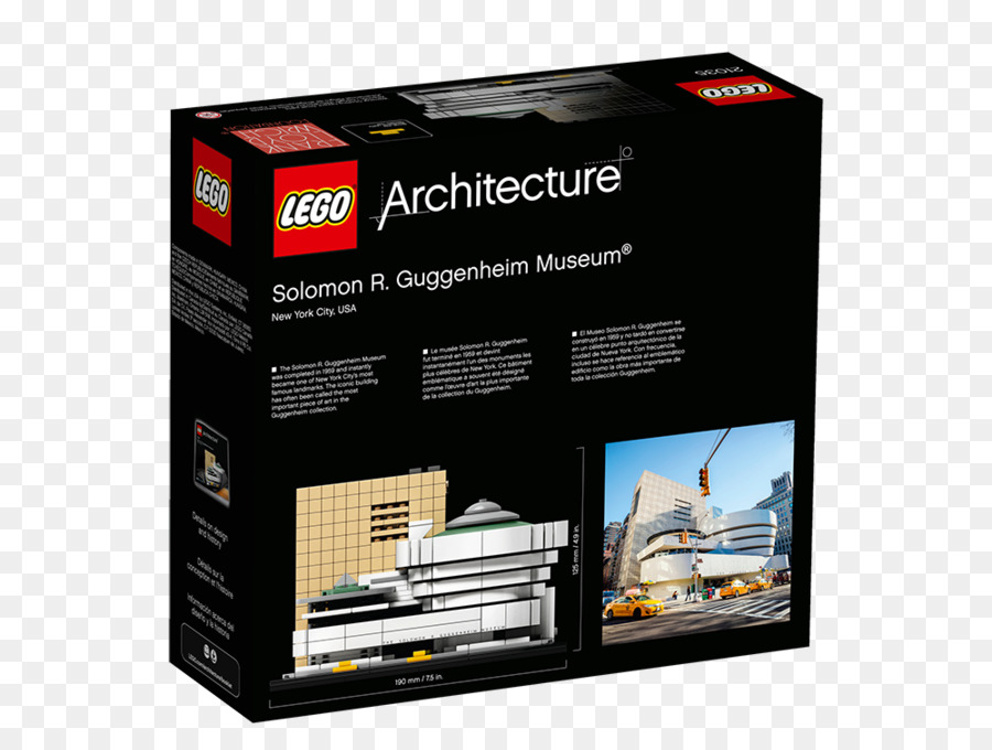 Solomon R Guggenheim Museum，Lego 21035 Architecture Solomon R Guggenheim Museum PNG