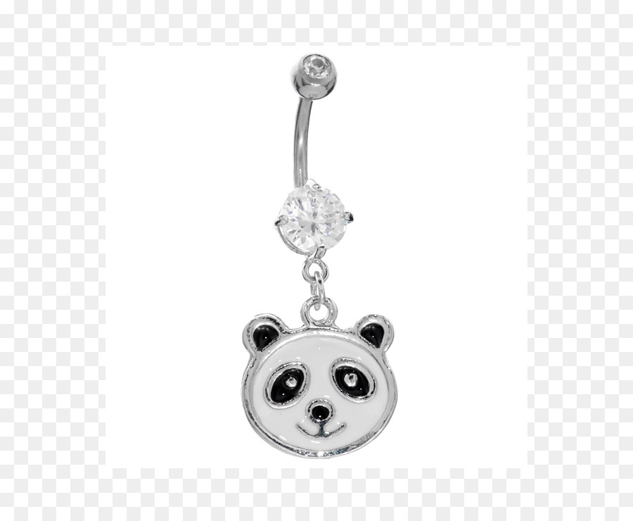 Boucle D Oreille，Panda Géant PNG