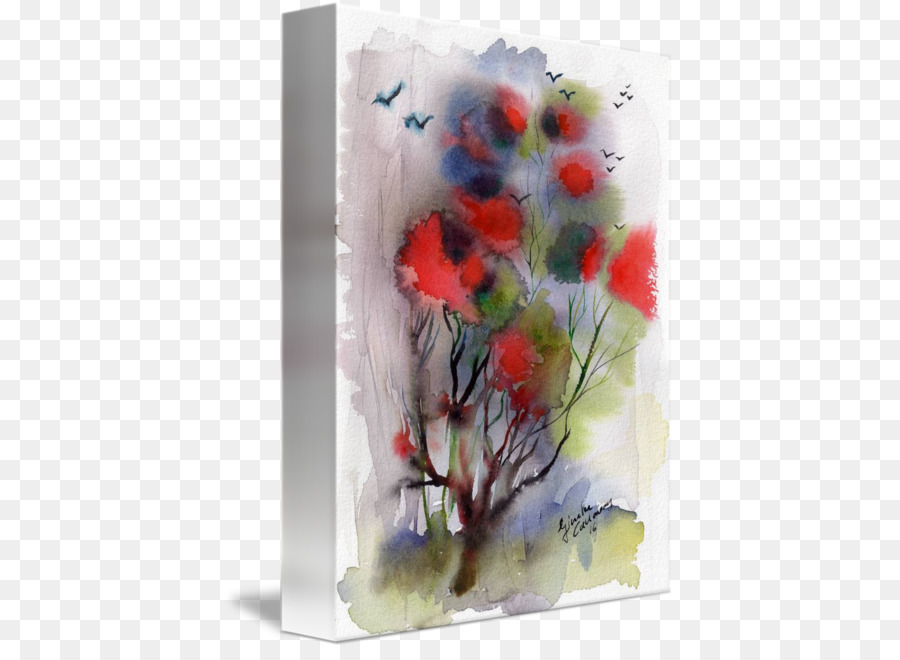 Art Floral，La Peinture à L'aquarelle PNG