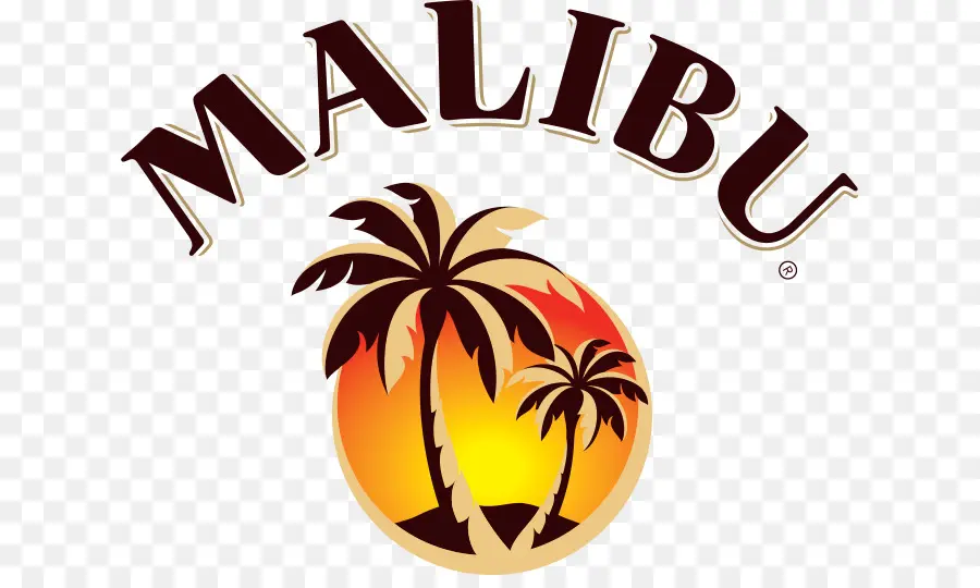 Logo Malibu，Palmiers PNG