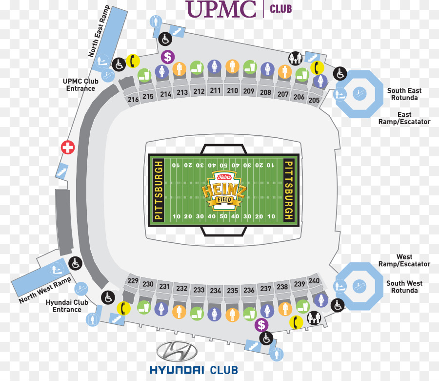 Heinz Field，Steelers De Pittsburgh PNG