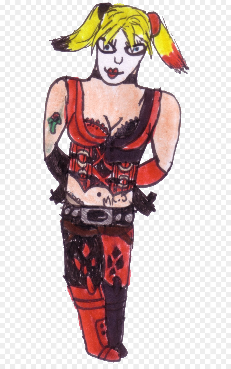 Dessin De Harley Quinn，Dessin PNG